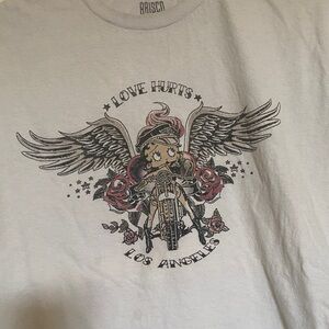 Betty Boop Love Hurts Graphic Tee